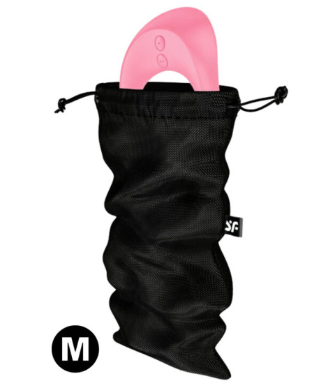 Sac de rangement sextoys noir taille M Treasure Bag Satisfyer - CC597859